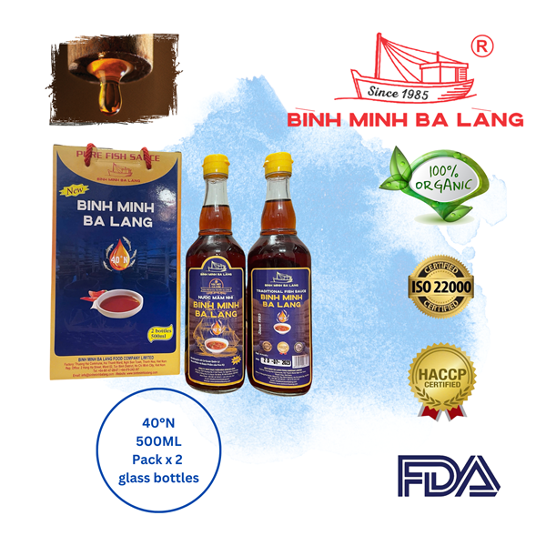 Ba Lang Fish Sauce 40°N